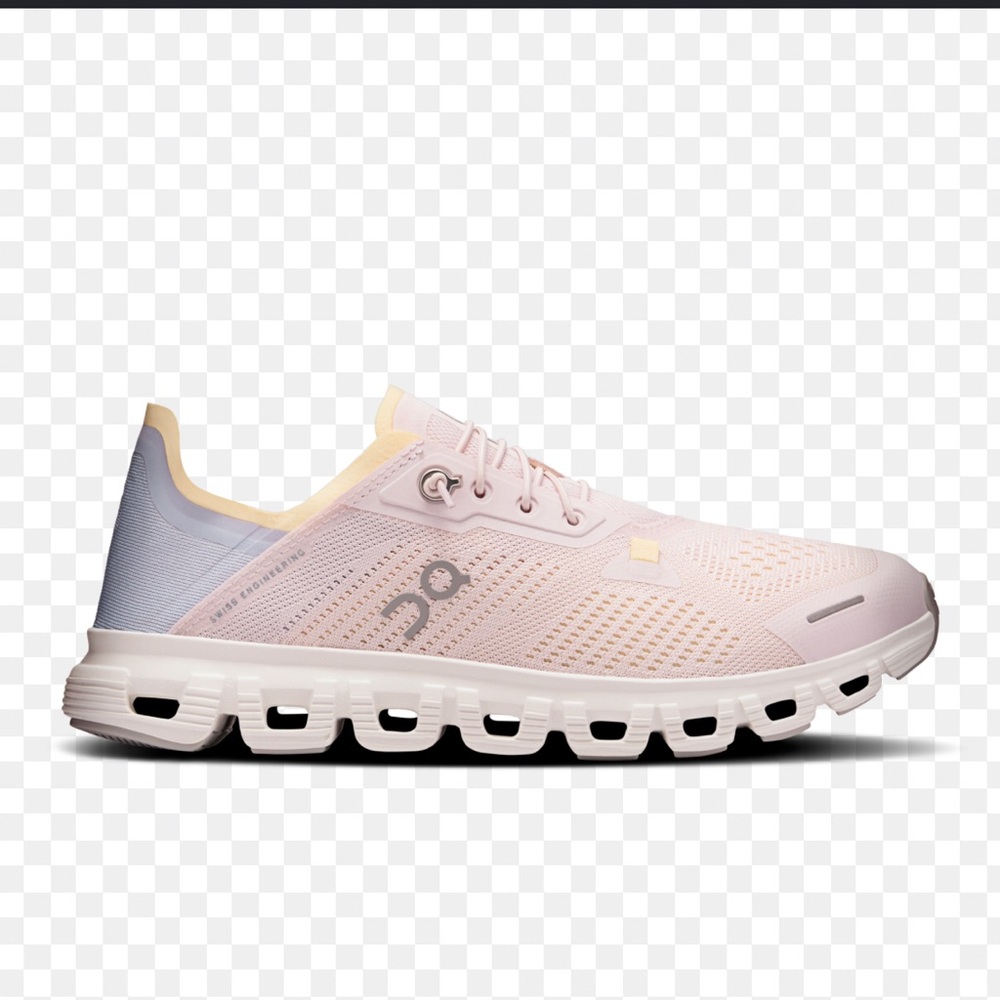 On Running Cloud 6 Coast Shoe Pale Pink Light Lavender Heel Women's Size 8 NWT